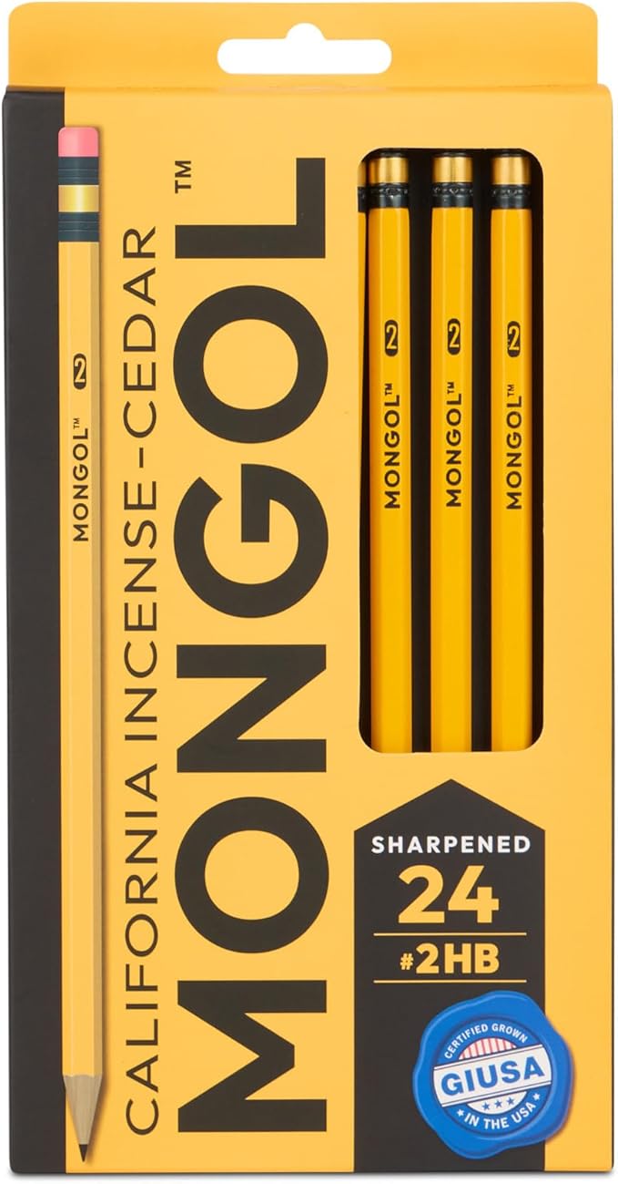 Mongol Classic Incense Cedar #2 Pencil by MongolClassicPencil