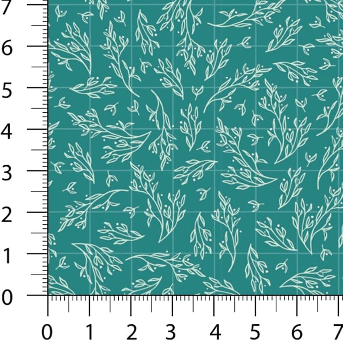 Floral Patchwork Fabric Panel 100x155 cm – 100% Cotton Satin, 6 Coordinated - Image 5