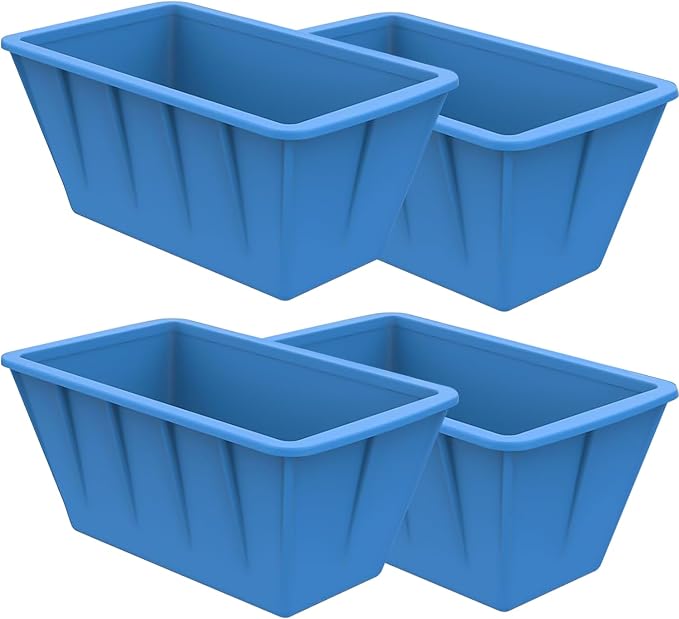 4Pack 48LB Extra Large Ice Cube Molds Silicone Large Ice Cube Molds by DOGITY