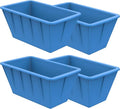 4Pack 48LB Extra Large Ice Cube Molds Silicone Large Ice Cube Molds by DOGITY