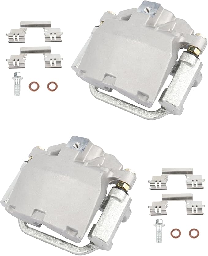 cciyu 18-B5030 18-B5031 Rear Left & Right Brake Calipers With Bracket For Cadillac,For Chevy,For GMC