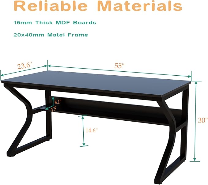 OSCHF 55-Inch Extra Long Desk - Image 2