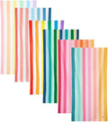 Dock & Bay Beach Towel - Quick Dry, Sand Free - Compact, Lightweight - 100% Recycled - Includes Bag - Rainbow Shores - Set of 6 - Extra Large (200x90cm, 78x35)