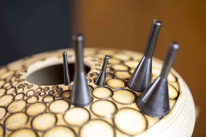 MANPA Concave Eye Cutter Set – 8 Pc Wood Carving Bits - Image 4