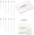 400 PCS 30mm 50mm 70mm Mixed Length Eye Pins by Yumttero
