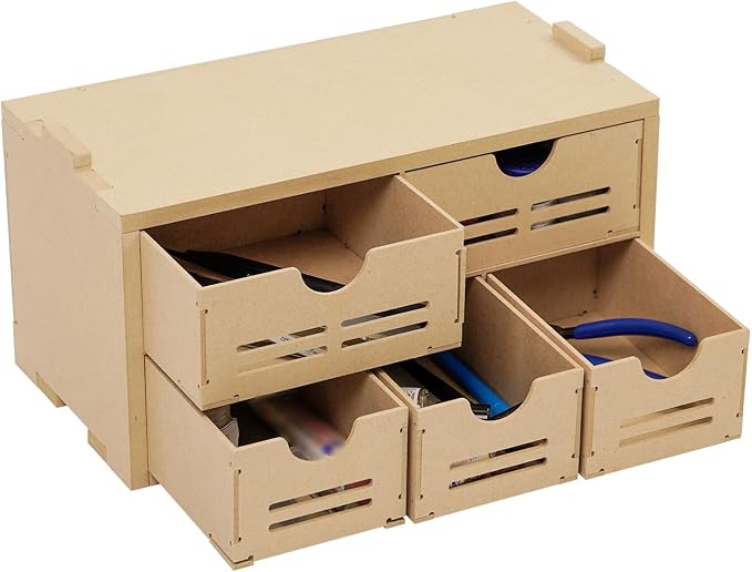 Plastic Model Kit Tool Storage Rack, Drawer Hobby Modeling Tool and Parts by Bucasso