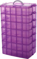 Sooyee 7 Layers Stackable Storage Container, 70 Adjustable Compartments by Sooyee