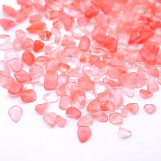 1 Lb Decorative Glass Pebbles Irregular Shaped Stones Small Tumbled Chip - Image 7