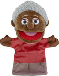 Family Hand Puppets for Kids, Includes Grandpa, Son by LOMTRATS