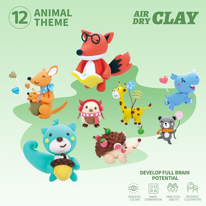 LOUFOR Air Dry Clay Kits - Image 4