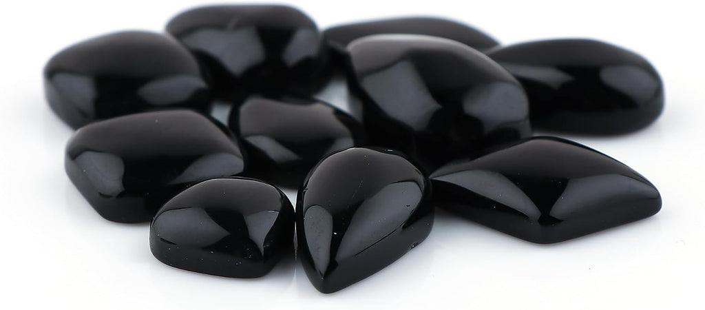 10pcs, Natural Gemstone Cabochon, Wholesale Assorted Flatback Crystals - Image 3