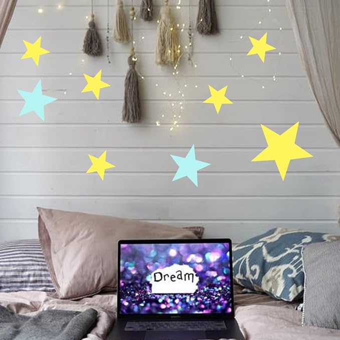 8 PCS Large Star Stencil, Star Stencils Different Sizes, Stars Template Stencil - Image 2