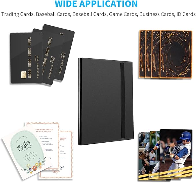 Card Binder, 360 Pockets Upgraded Trading Card Binders, Cards Collection Binder - Image 5