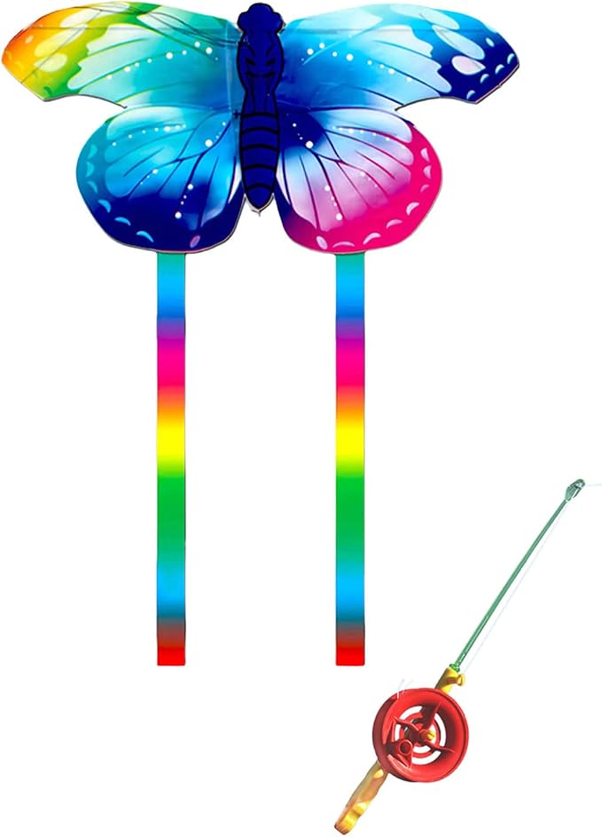 Dynamic Kites 3D Fishing Rod Line Kites Kites Easy Flying Toy Frameless Kites - Image 5