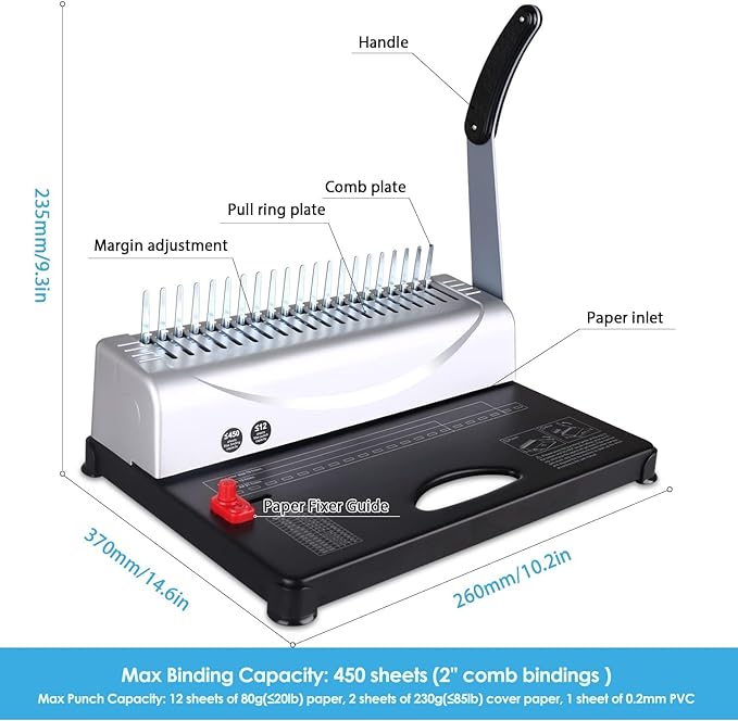 MAKEASY Comb Binding Machine - Image 5