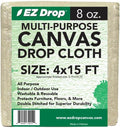 EZ Drop Painter's Large Canvas Fabric Drop Cloth by EZDropCanvas