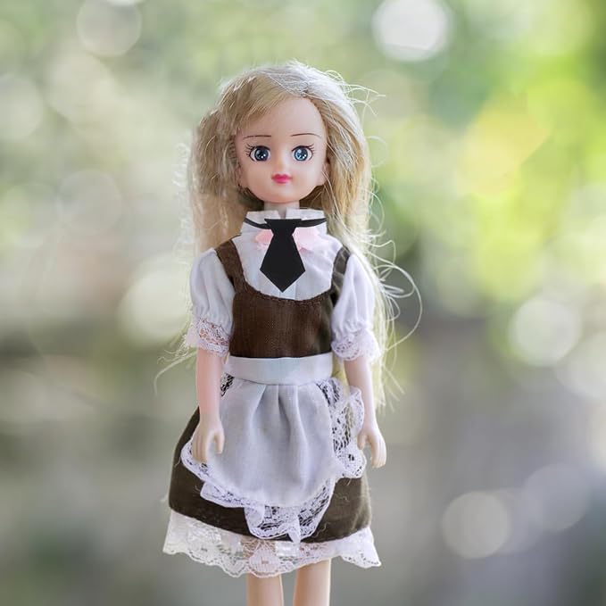 TOYANDONA 4pcs Miniature Neckties Soft Black Tiny Doll Ties - Image 2