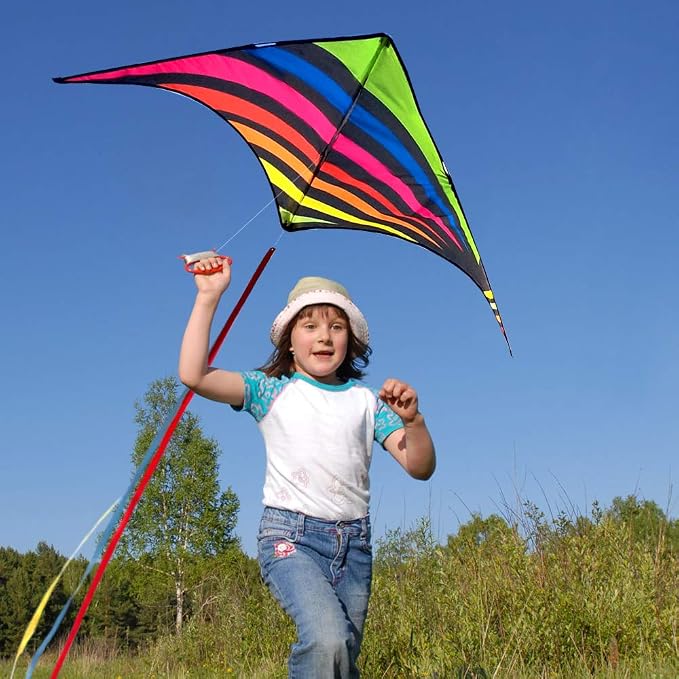 Mint's Colorful Life Delta Kite - Image 3