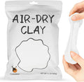 Cutedeer White Air Dry Clay, 1.1lb Foam Modeling Clay, Soft Squishy Molding by Cutedeer