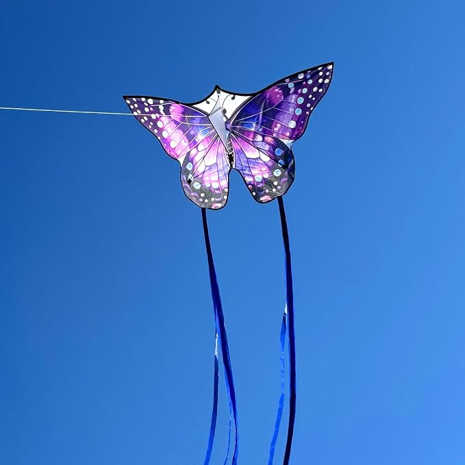 Butterfly Kites for Kids and Adults, 300ft String Handle Included - Image 4
