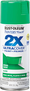 Rust-Oleum Painter's Touch 2X Ultra Cover Spray Paint, Gloss Spring Green | by Rust-Oleum
