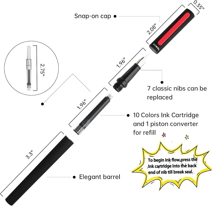 Calligraphy Pens Set 64pcs - Image 5