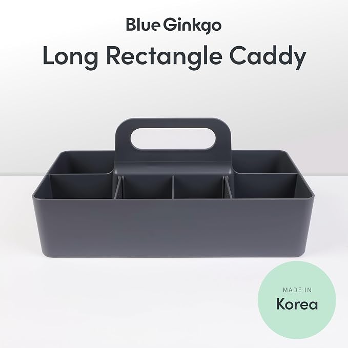BLUE GINKGO Stackable Organizer Caddy, Made in Korea | Portable. Adjustable. - Image 2