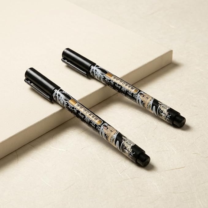 Benepisyo Black Calligraphy Brush Pens - Image 5