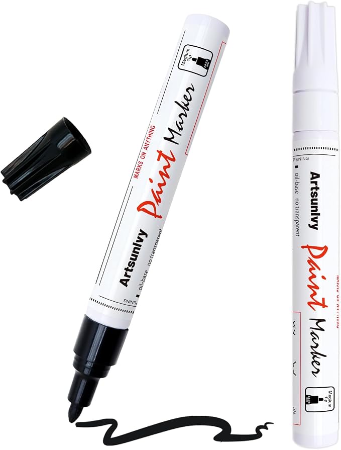 Artsunlvy Permanent Paint Pens Paint Markers - Image 7