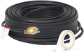 HEATIT 8JHSF1 Self Regulating Pre-Assembled Heating Cable with Spacer and Clips, Heat Tape for Roof Deicing and Pipe Freeze Protection,120V 8W/ft, 18FT