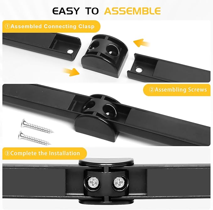 DGSL Magnetic Tool Holder Strip 5 Pack, 12In Heavy Duty Tool Organizer Magnetic Strip, Tool Magnet Bar For Garage Tool Organization