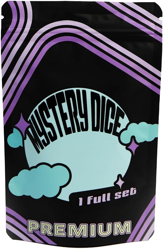 1985 Games Premium Mystery Dice, DND Dice Set, Premium RPG Dice, Suitable by 1985Games