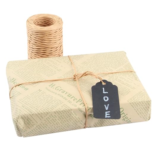 Floral Wire, Rustic Paper Wrapped Metal Wire 14 Gauge 164 Feet | Bind Wire Twine - Image 3