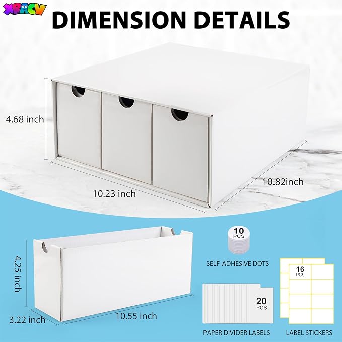 Trading Card Storage Box, 9 Drawer Top Loaders Storage Box - Image 4