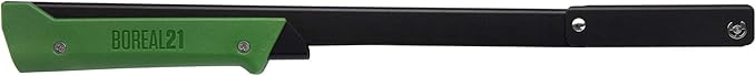 AGAWA - BOREAL21 -> 21 Inch Folding Bow Saw - Black Frame, Green Handle, 21" All Purpose Blade
