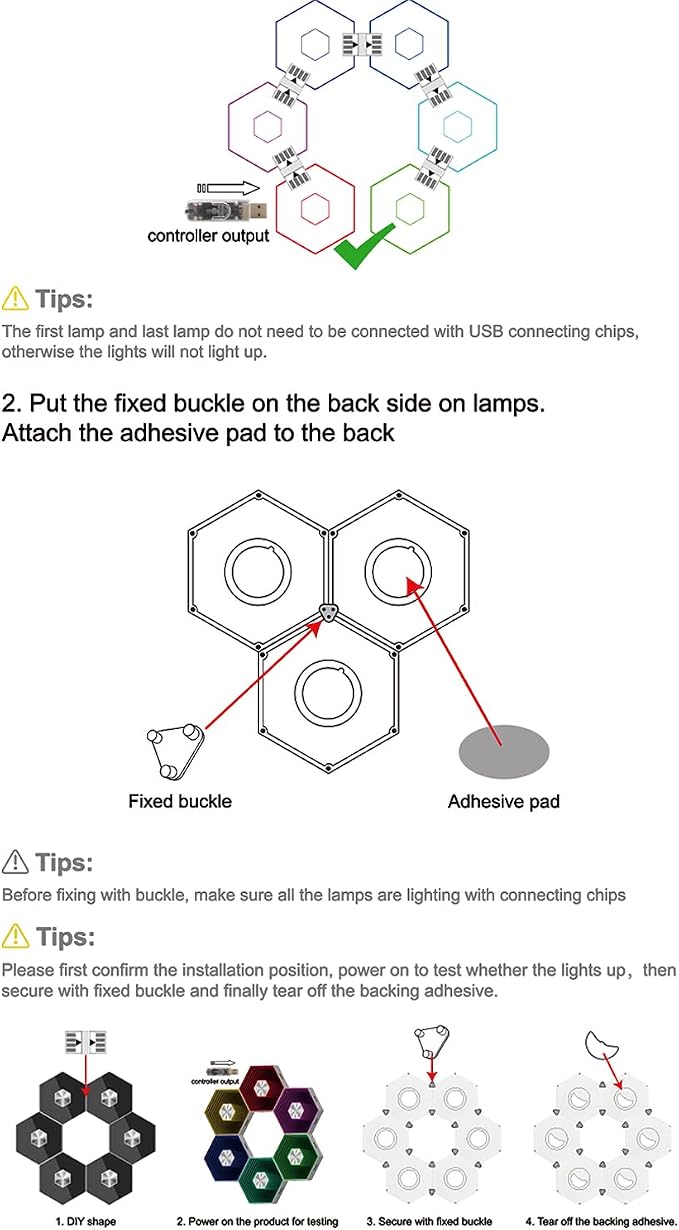 Hexagon LED Lights - Image 7