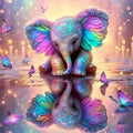 Elephant Stamped Cross Stitch Kits by TaeYsck