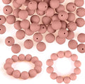 ASTARON 100 Pcs 15mm Silicone Beads by ASTARON