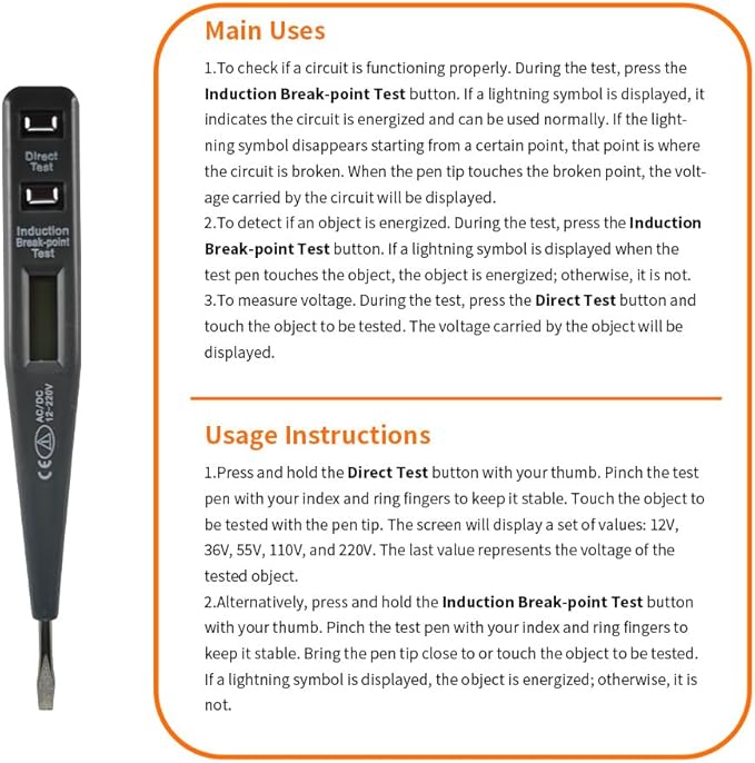 5 IN 1 Self-Adjusting Wire Stripper Kit, Automatic Wire Stripper for AWG 24-10, LED Voltage Detector Pen, 23 ft Insulating Tape, 99 Insulated Terminals and 25 Cable Ties