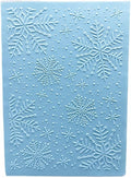 3D Plastic Embossing Folder Template Christmas and Winter Snowflakes Texture by Unknown