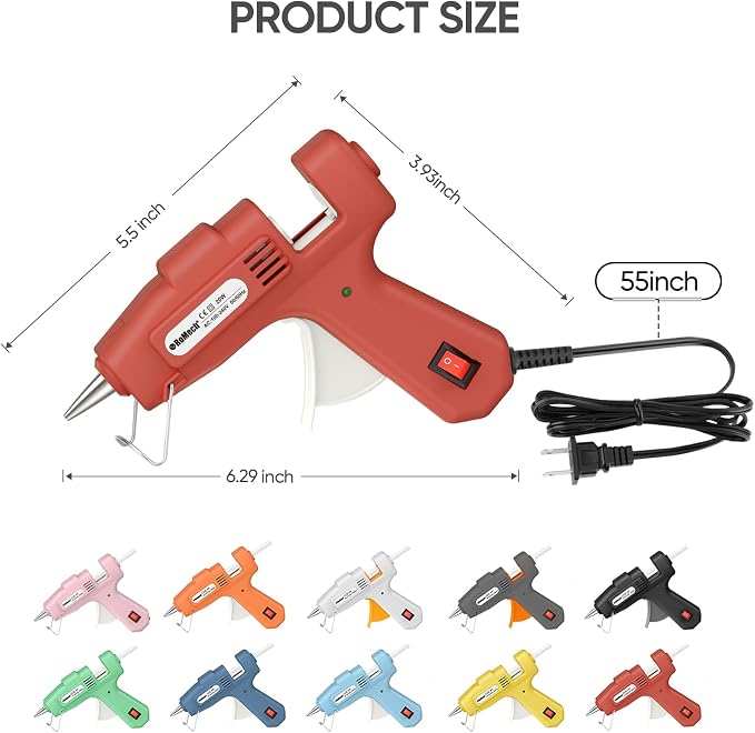 ROMECH 20W Mini Hot Glue Gun - Image 4