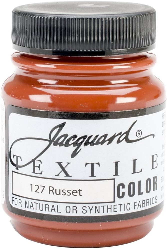 Jacquard Textile Paint 2.25 Oz Russet by Jacquard