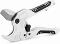 Bates- PVC Pipe Cutter, Cuts up to 1-5/8", Ivory Ratcheting PVC Pipe Cutter Tool, Pipe Cutters PVC Pipe Shears, Plastic Pipe Cutter, PEX Pipe Cutter, PVC Cutter Tool, PVC Ratchet Cutter
