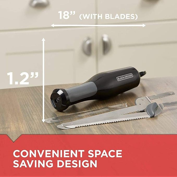 Black+Decker Comfort Grip Electric Knife - Image 9