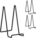 3 Pack 8 inch Metal Plate Stands by Kruodop