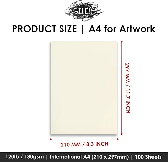 Printmaking Paper for Artwork, International A4 Gel Plate Printmaking - Image 3