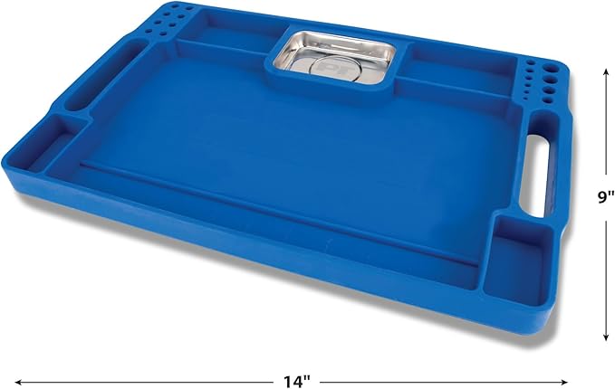 Performance Tool W1294 Fender Buddy Flexible Tray - Portable and Durable Fender Cover for Auto Repair and Maintenance Jobs