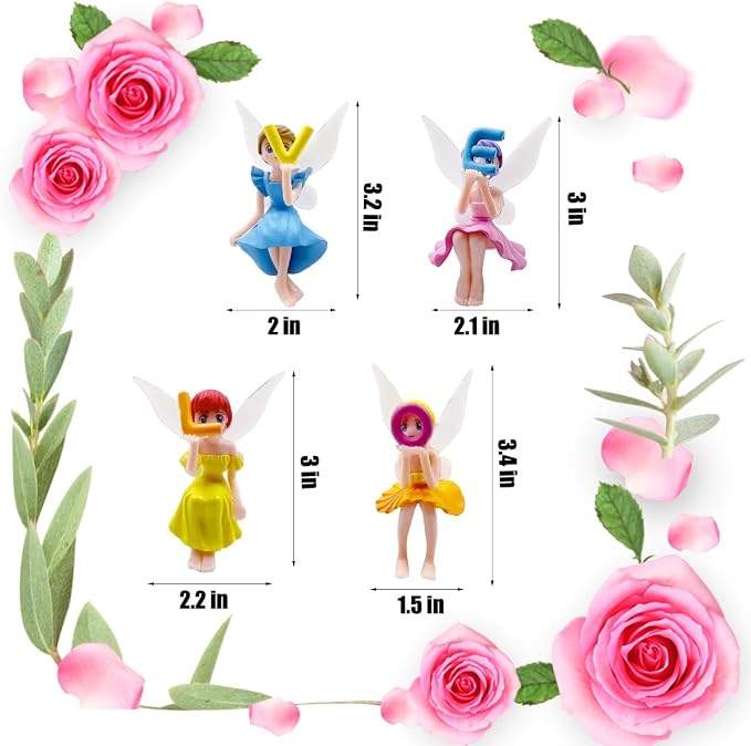Suartus Miniature Fairy Figurines - Image 6