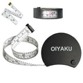 Tape Measure Body Measuring Tape Window Reading Retractable Soft Dual-Scale Tape with Lock Button for Weight Loss Muscle Building Sewing Tailor pet & Medical Measurements 60inch Fashion Tape