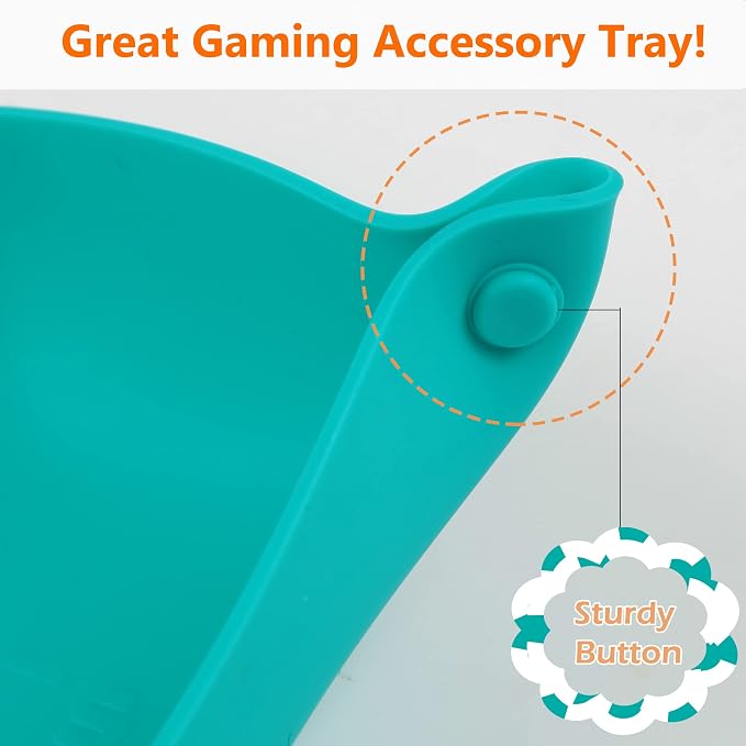 Collapsible Board Game Storage Bowls, Portable Folding Tray Accessory Holds - Image 4